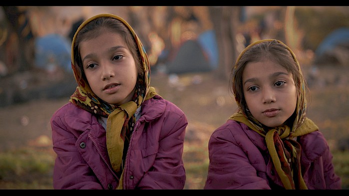 Twins Saghar and Sahar fled Afghanistan with their family after their uncle was killed by the Taliban.